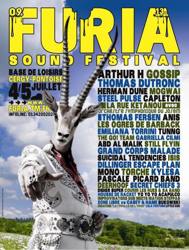 Furia Sound Festival @ Base de loisirs de Cergy-Pontoise, les 04 et 05 Juillet 2009