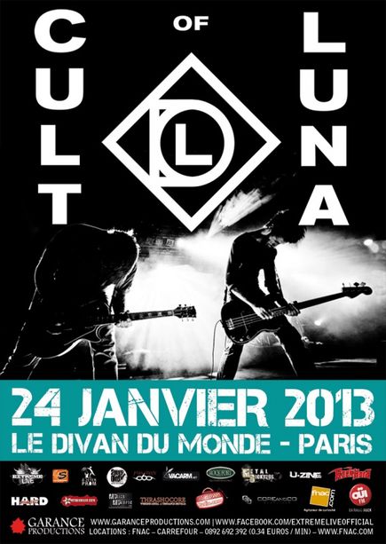 Cult Of Luna @ Divan du Monde (Paris), le 24 Janvier 2013