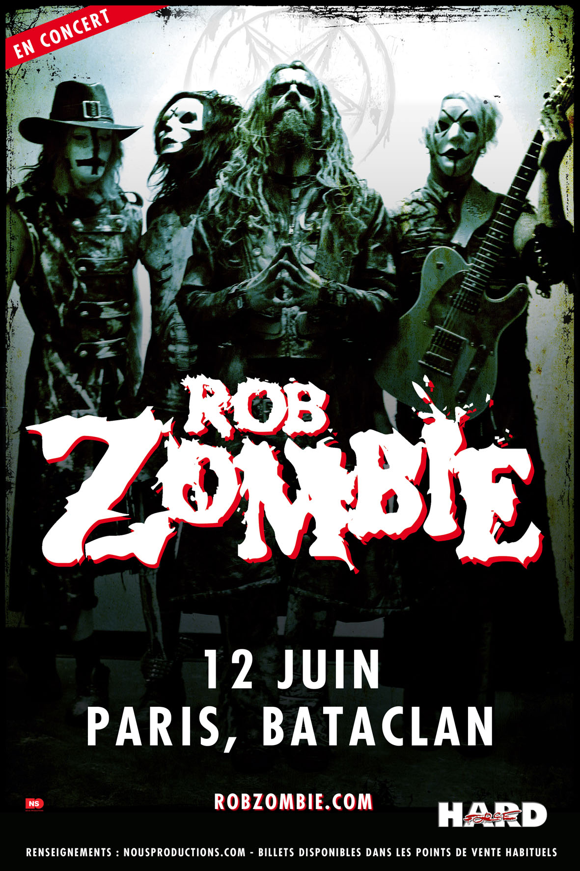Rob Zombie + Powerman 5000 @ Bataclan (Paris), le 12 Juin 2014
