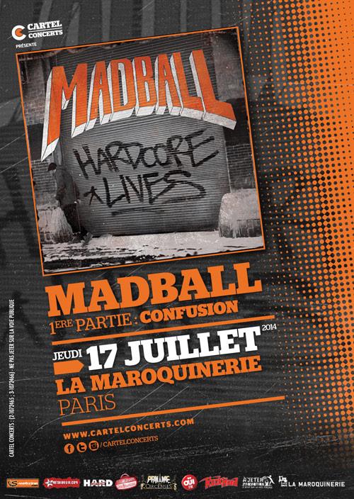 Madball @ Maroquinerie (Paris), le 17 Juillet 2014