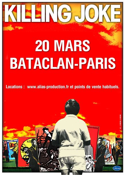 Killing Joke @ Bataclan (Paris), le 20 Mars 2013