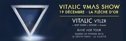 Vitalic @ Flèche D’or (Paris), le 19 Décembre 2012