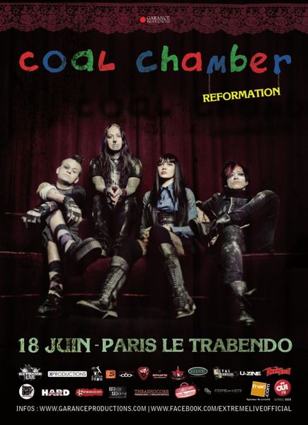 Coal Chamber @ Trabendo (Paris), le 18 Juin 2013