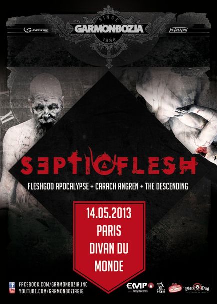 Septic Flesh @ Divan du Monde (Paris), le 14/05/2013