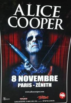 Alice Cooper @ Zenith (Paris), le 08 Novembre 2011