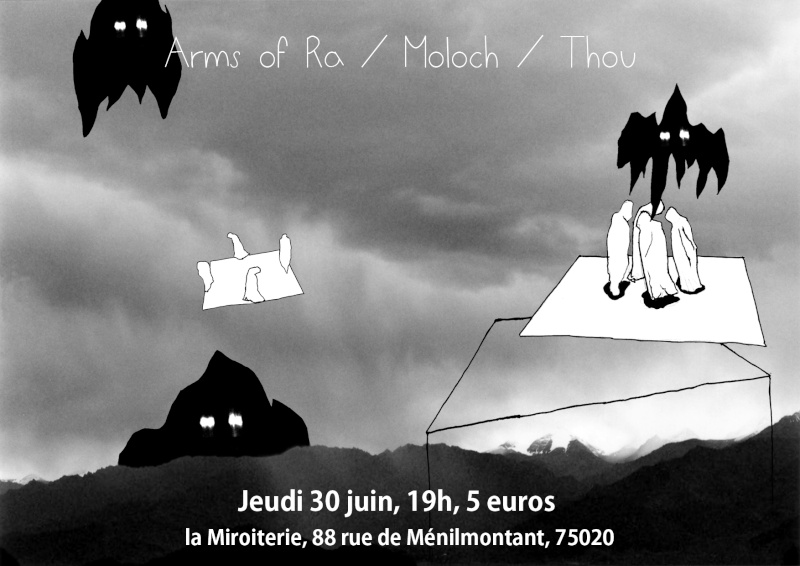 Thou + Moloch @ Miroiterie (Paris), le 30 Juin 2011
