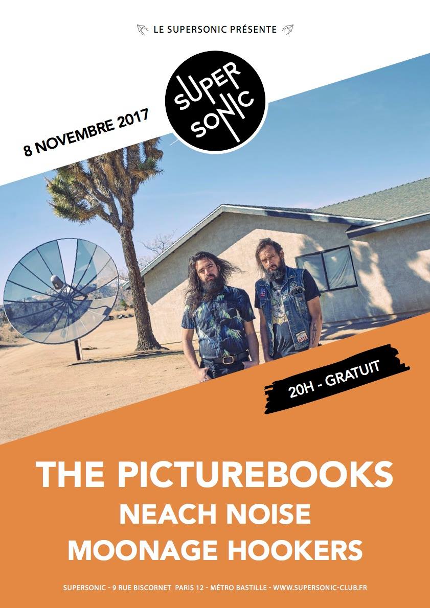 The Picturebooks + Neptune Grass @ Supersonic (Paris), le 8 Novembre 2017