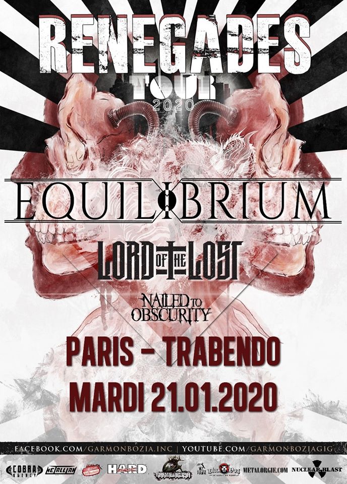 Equilibrium @ Trabendo (Paris), le 21 Janvier 2020