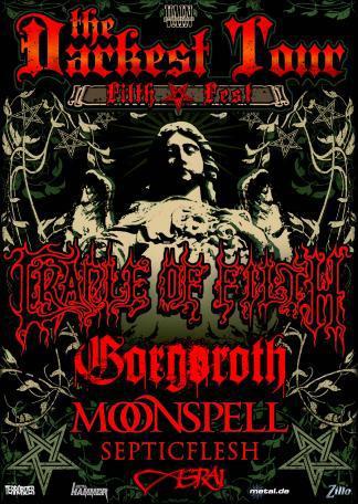 Septic Flesh + Moonspell @ Bataclan (Paris) le 02 Décembre 2008