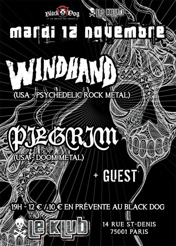 Windhand + Pilgrim @ Klub (Paris), le 12 Novembre 2013