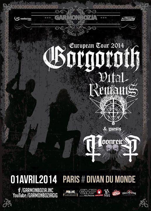 Vital Remains @ Divan du Monde (Paris), le 01 Avril 2014