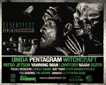 DesertFest @ Berlin (Allemagne), 25-26-27 Avril 2013