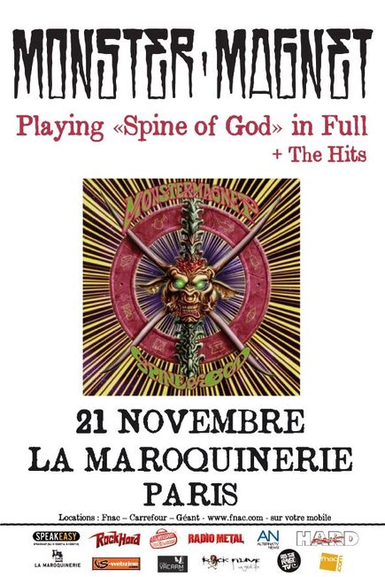 Monster Magnet @ La Maroquinerie (Paris), le 21 Novembre 2012
