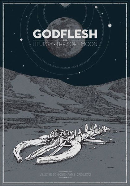 Godflesh @ Cabaret Sauvage (Paris), le 27 Mai 2012