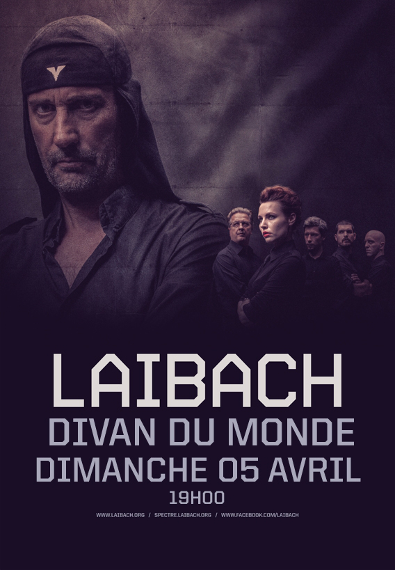 Laibach @ Divan du Monde (Paris), le 5 Avril 2015