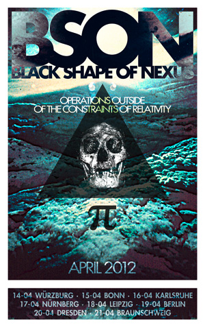 Black Shape Of Nexus @ Red Rooster (Berlin, Allemagne), le 19 Avril 2012