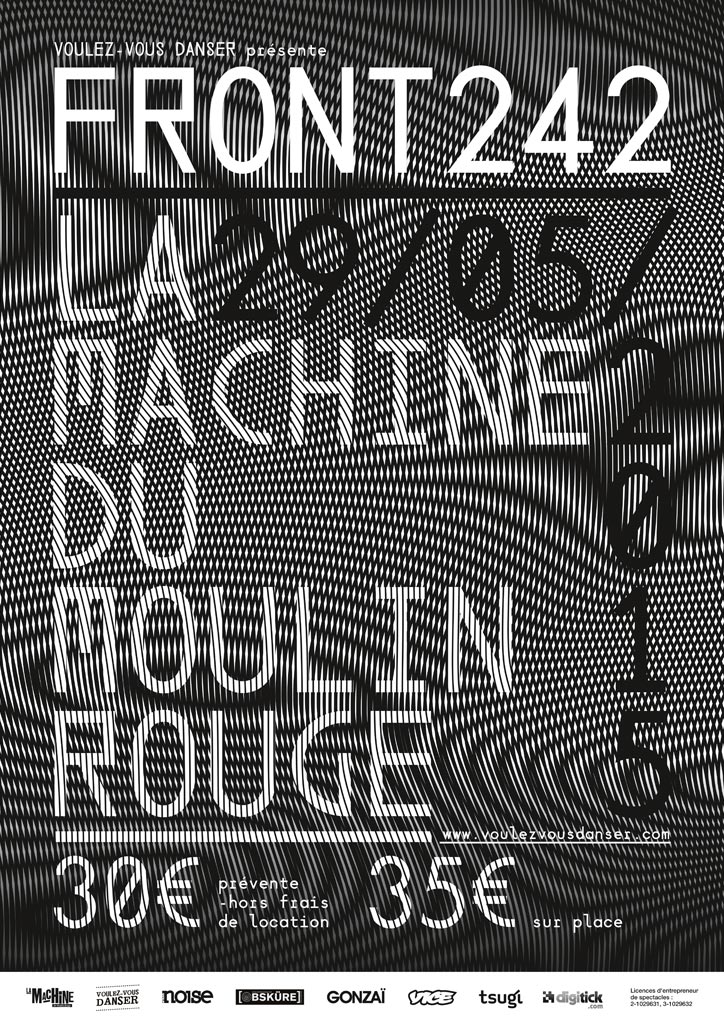 Front 242 @ La Machine du Moulin Rouge (Paris), le 29 Mai 2015