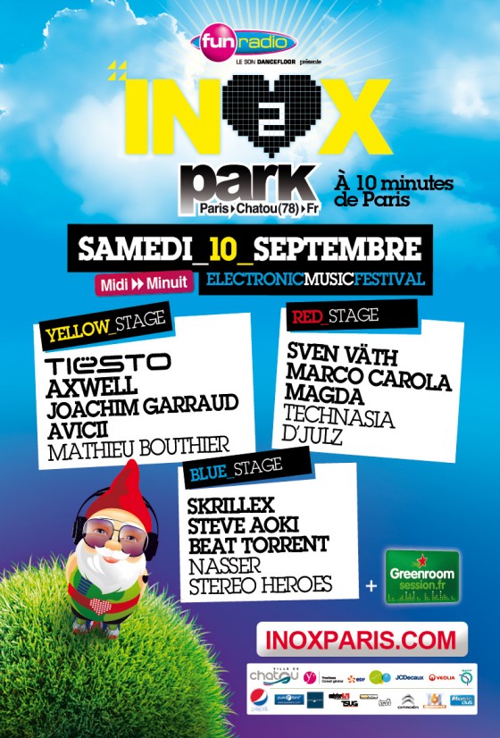 Inox Park Festival 2011, Chatou (Région Parisienne, France), le 10 Septembre 2011