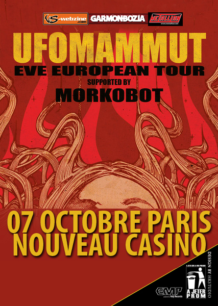Ufomammut + Morkobot @ Nouveau Casino (Paris), le 07 Octobre 2011