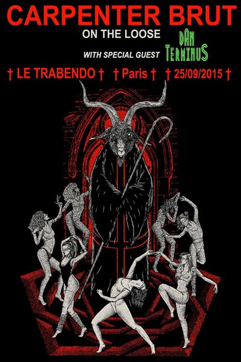 Carpenter Brut @ Trabendo (Paris), le 25 Septembre 2015