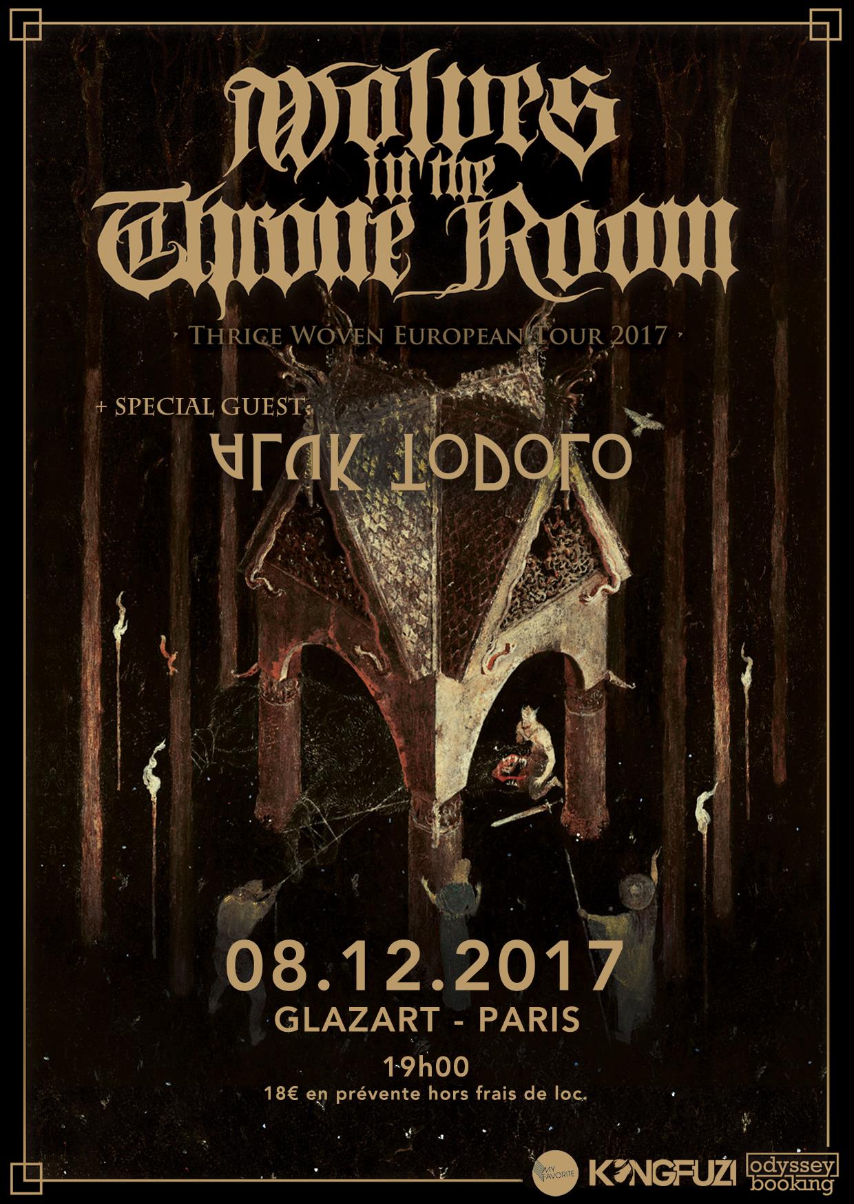 Wolves In The Throne Room + Aluk Todolo @ Glazart (Paris), le 8 Décembre 2017