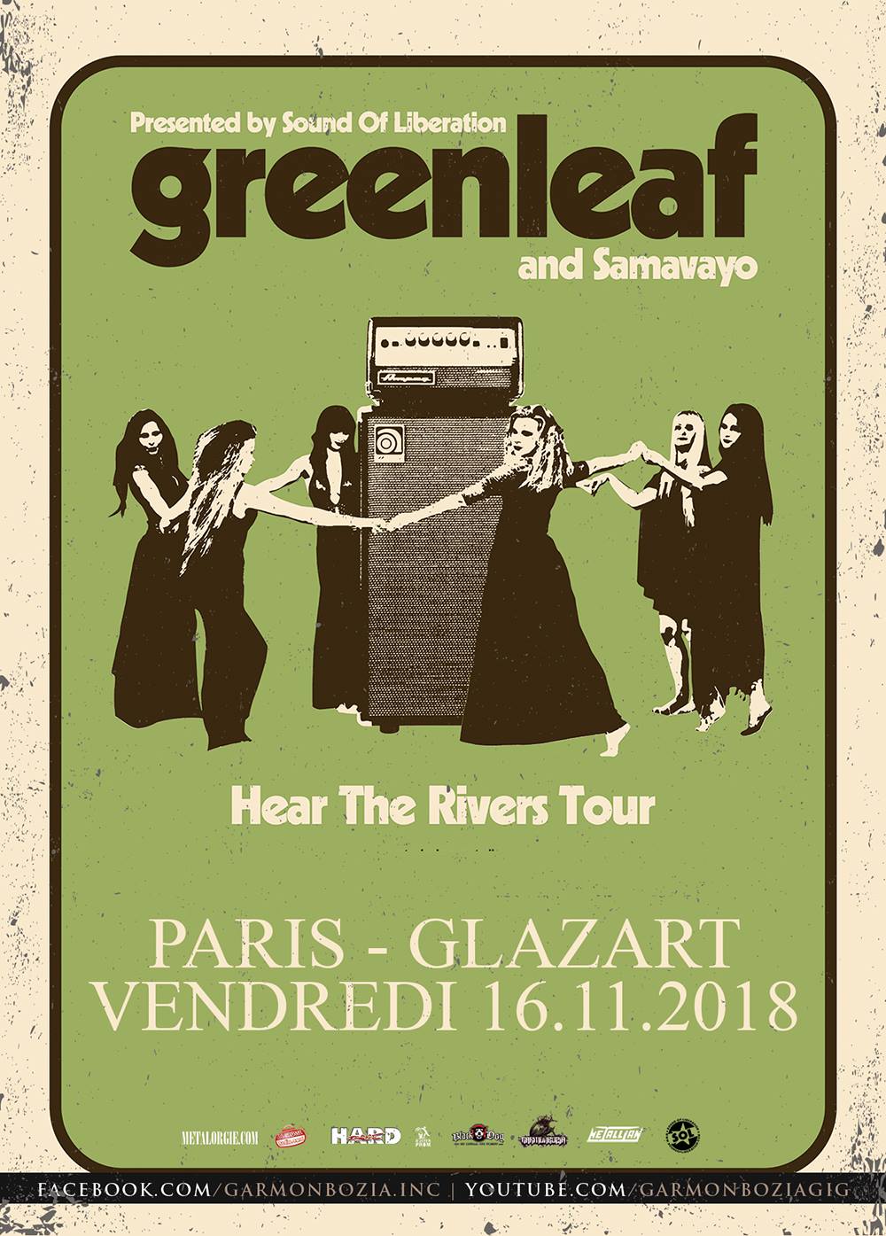 Greenleaf + Samavayo @ Glazart (Paris), le 16 Novembre 2018