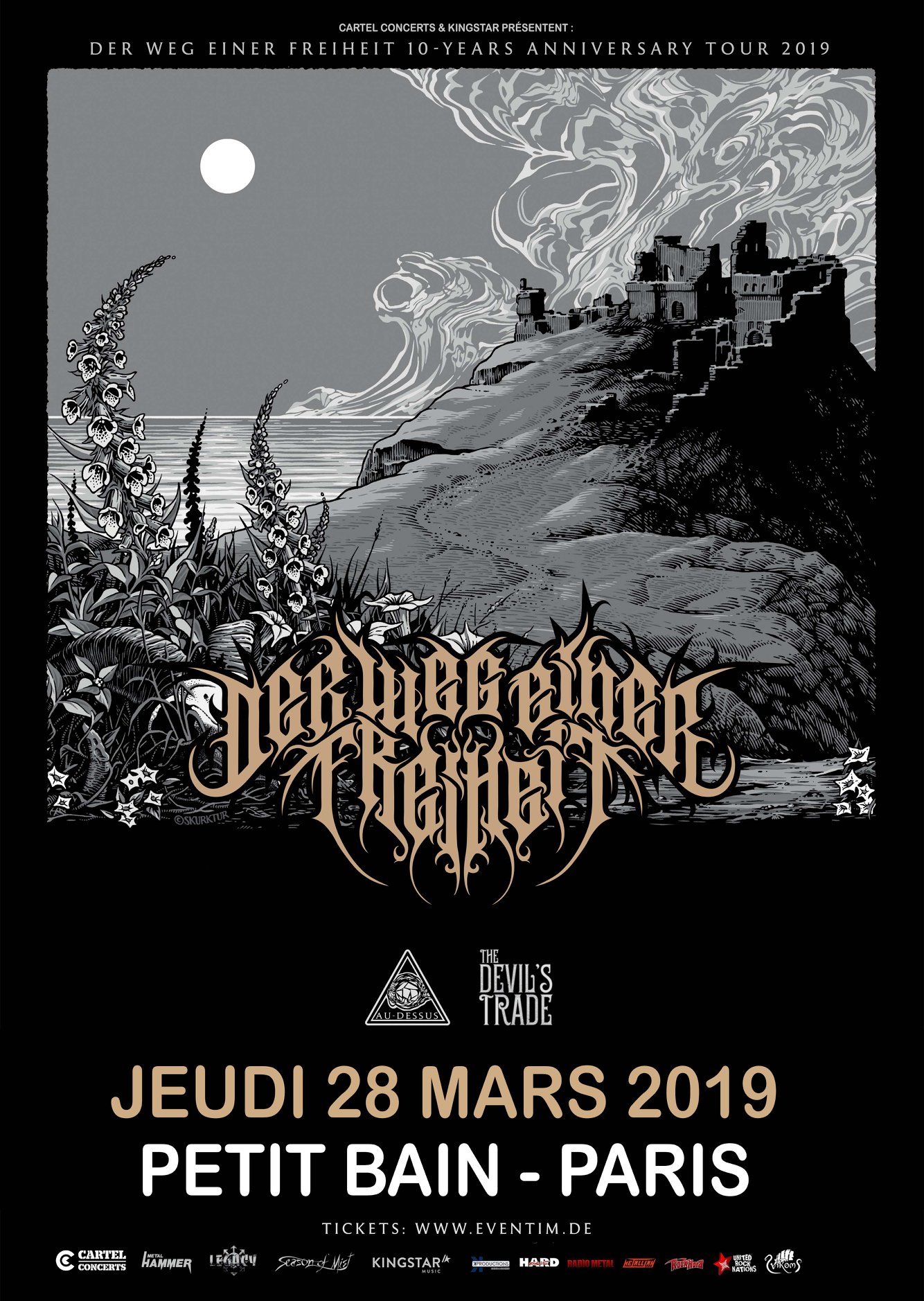 Der Weg Einer Freiheit @ Petit Bain (Paris), le 28 Mars 2019