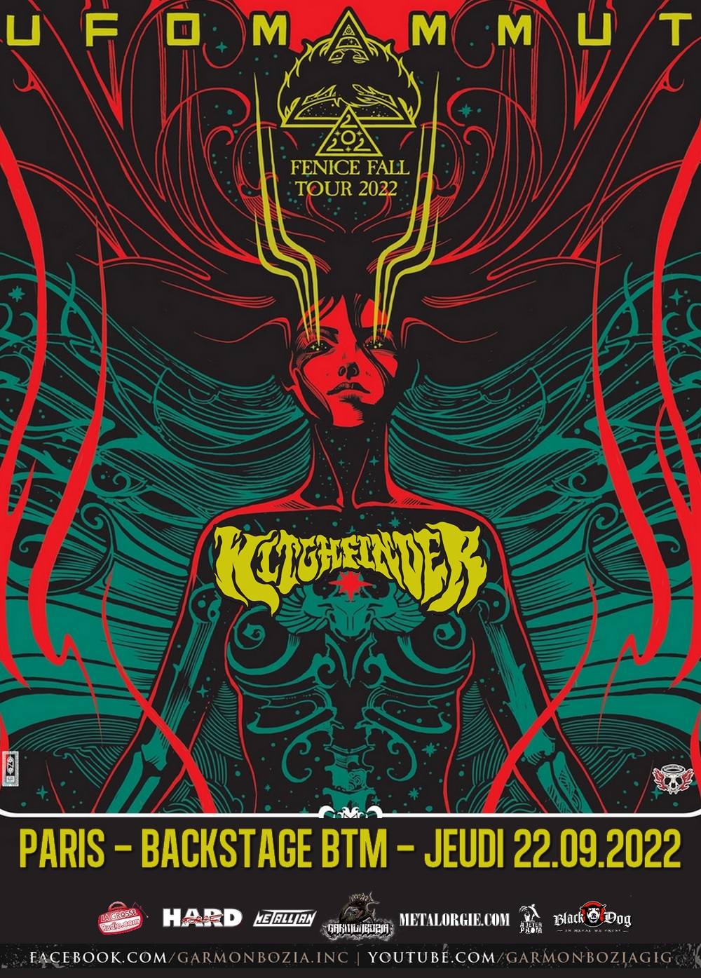 Ufomammut + Witchfinder @ Backstage by The Mills (Paris), le 22 Septembre 2022 