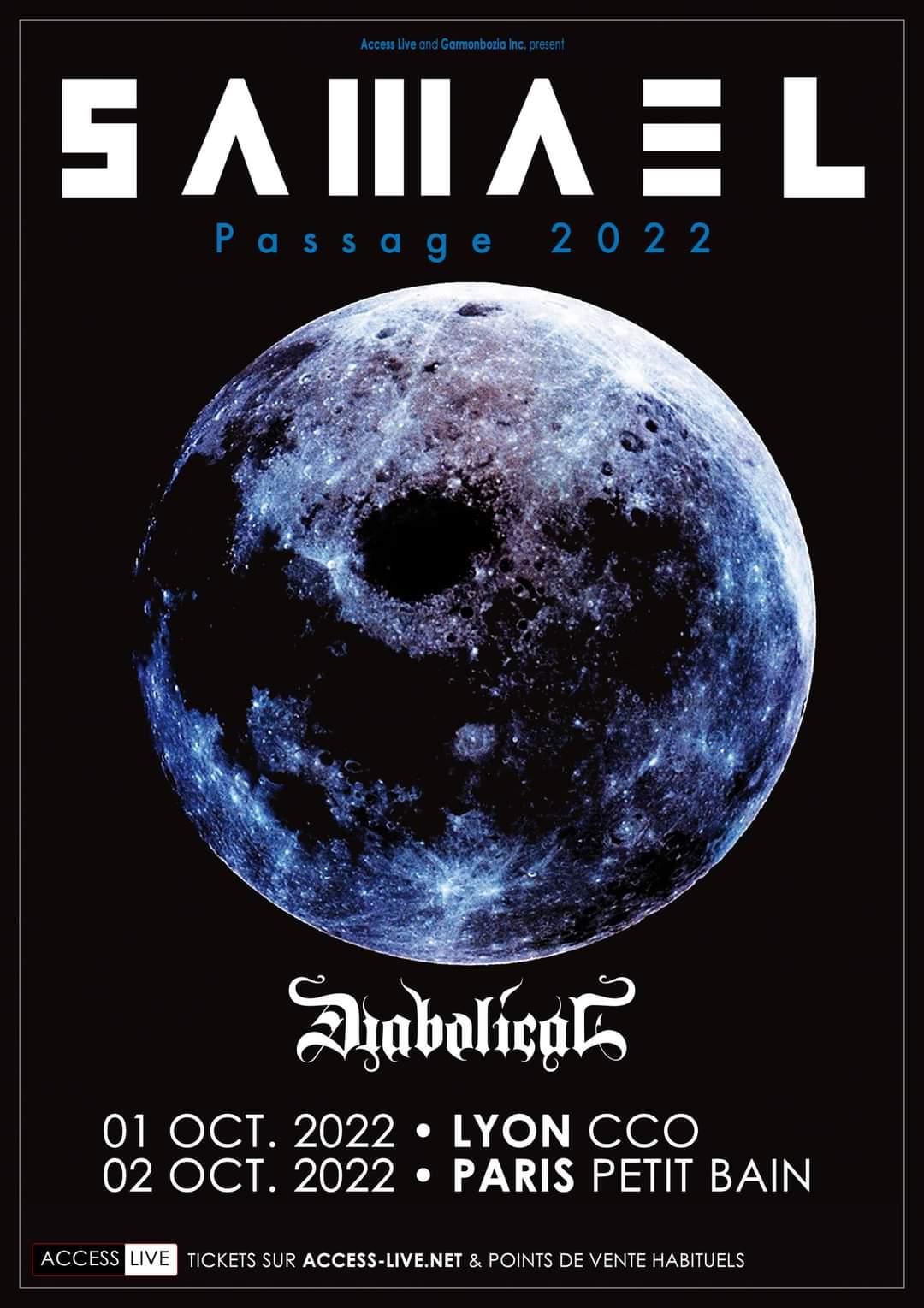 Samael @ Petit Bain (Paris), le 2 Octobre 2022  