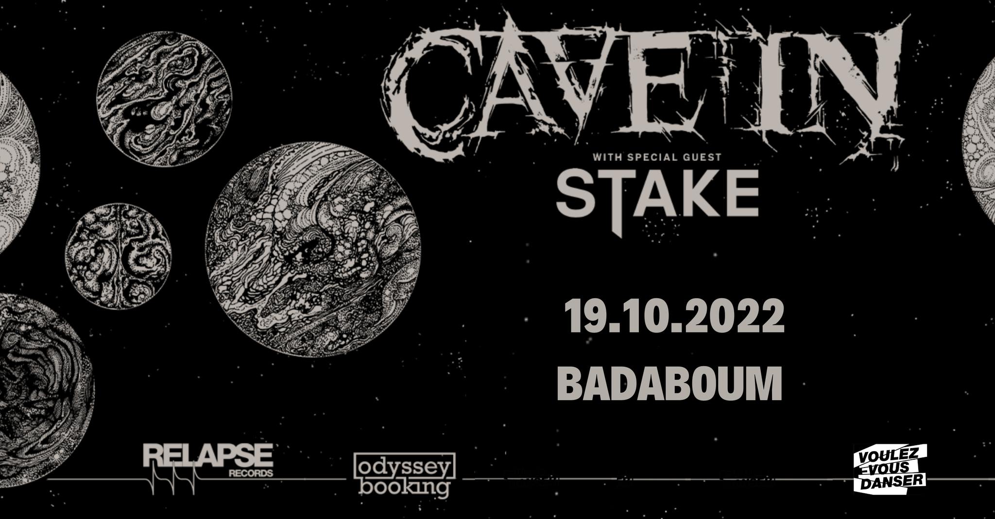 Cave In @ Badaboum (Paris), le 19 Octobre 2022