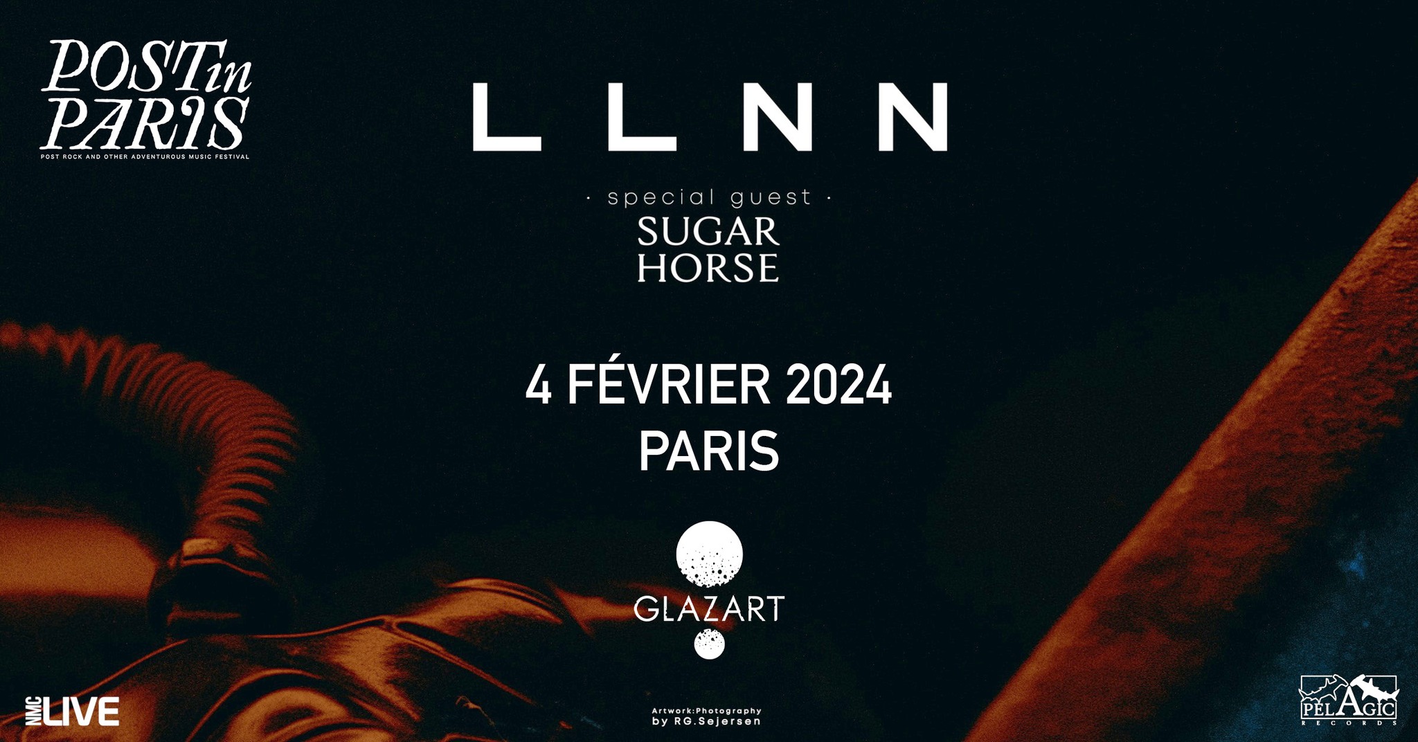 LLNN + Sugar Horse @ Glazart (Paris), le 4 Février 2024